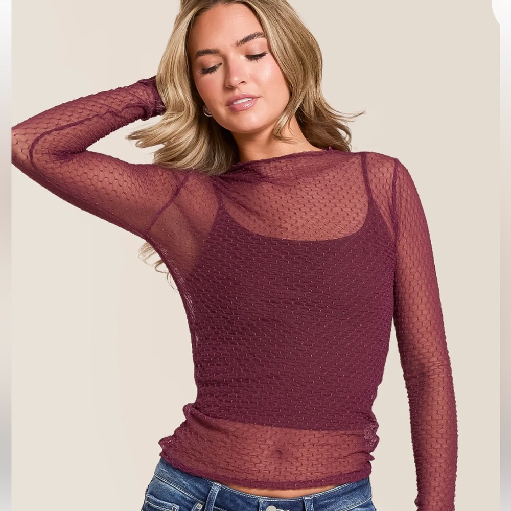 Free People Minding My Business Top